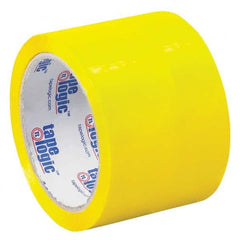 Tape Logic - Pack of (6) 55 Yd Rolls 3" Yellow Box Sealing & Label Protection Tape - Benchmark Tooling