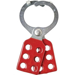Brady - Lockout Hasps Hasp Type: Scissor-Action Jaw Type: Single Jaw - Benchmark Tooling