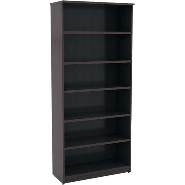 ALERA - Bookcases Height (Inch): 80-3/4 Color: Espresso - Benchmark Tooling