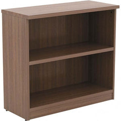 ALERA - Bookcases Height (Inch): 29-1/2 Color: Walnut - Benchmark Tooling