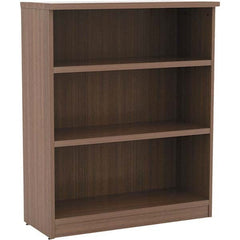 ALERA - Bookcases Height (Inch): 39-3/4 Color: Walnut - Benchmark Tooling