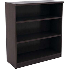 ALERA - Bookcases Height (Inch): 39-3/4 Color: Espresso - Benchmark Tooling