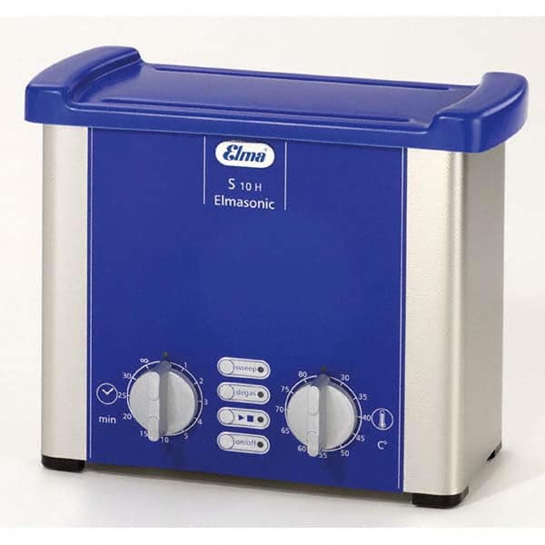 Elma - 0.25 Gal Bench Top Water-Based Ultrasonic Cleaner - Benchmark Tooling