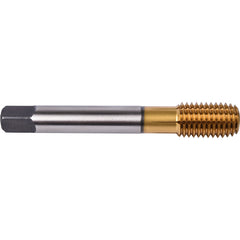 ‎7/16″- 20 Union Butterfield HSS-PM TiN/Top Applix UNF UNF Machine Forming Tap Fluteless DIN/ANSI E-code # 1691AP7/16X20 - Exact Industrial Supply