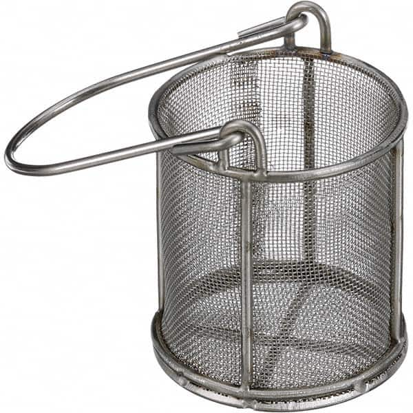 Marlin Steel Wire Products - Baskets Shape: Round Material Family: Metal - Benchmark Tooling