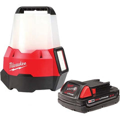 Milwaukee Tool - Cordless Work Lights Voltage: 18 Run Time: Up to 16 Hrs. - Benchmark Tooling