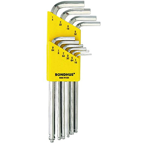 10PC BALL END L-WRENCH SET - Benchmark Tooling