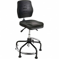 LISTA - 20 to 37" High Adjustable Height Swivel Stool - Benchmark Tooling