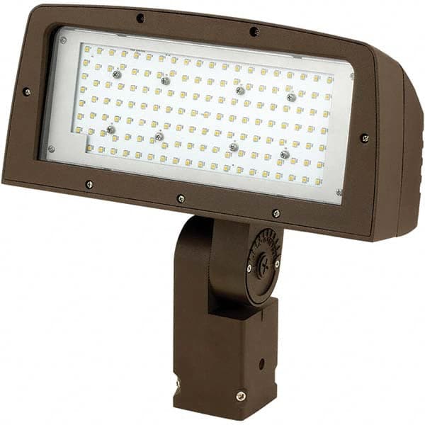 Hubbell Lighting - Floodlight Fixtures Mounting Type: Knuckle Mount Housing Color: Bronze - Benchmark Tooling