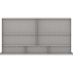 LISTA - 7-Compartment Drawer Divider Layout for 3.15" High Drawers - Benchmark Tooling