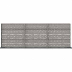 LISTA - 15-Compartment Drawer Divider Layout for 3.15" High Drawers - Benchmark Tooling