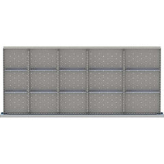 LISTA - 15-Compartment Drawer Divider Layout for 3.15" High Drawers - Benchmark Tooling