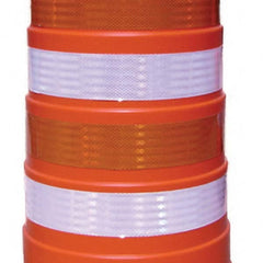 VizCon - Traffic Barrels, Delineators & Posts Type: Channelizer Drum Material: Plastic - Benchmark Tooling