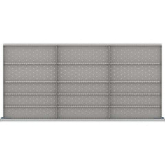 LISTA - 15-Compartment Drawer Divider Layout for 3.15" High Drawers - Benchmark Tooling