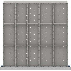 LISTA - 15-Compartment Drawer Divider Layout for 3.15" High Drawers - Benchmark Tooling