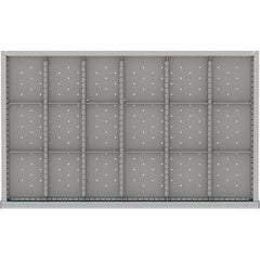 LISTA - 18-Compartment Drawer Divider Layout for 3.15" High Drawers - Benchmark Tooling