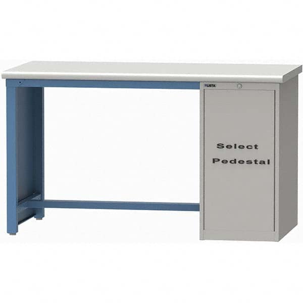 LISTA - Stationary Work Benches, Tables Type: Workstation Top Material: Plastic Laminate - Benchmark Tooling