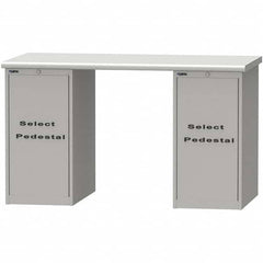 LISTA - Stationary Work Benches, Tables Type: Workstation Top Material: Plastic Laminate - Benchmark Tooling