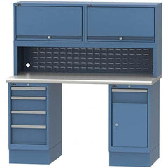 LISTA - Stationary Work Benches, Tables Type: Workstation Top Material: Plastic Laminate - Benchmark Tooling