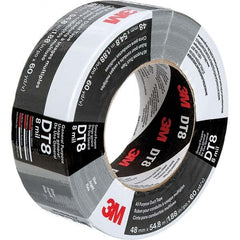 3M - 54.8m x 48mm x 8 mil Black Polyethylene Cloth Duct Tape - Benchmark Tooling
