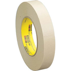 3M - 3-1/4" Wide x 60 Yd Long x 7.6 mil Tan Crepe Paper Masking Tape - Benchmark Tooling