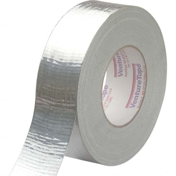 3M - 55m x 72mm x 11 mil Silver Polyethylene Cloth Duct Tape - Benchmark Tooling