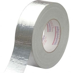 3M - 55m x 48mm x 11 mil Silver Polyethylene Cloth Duct Tape - Benchmark Tooling