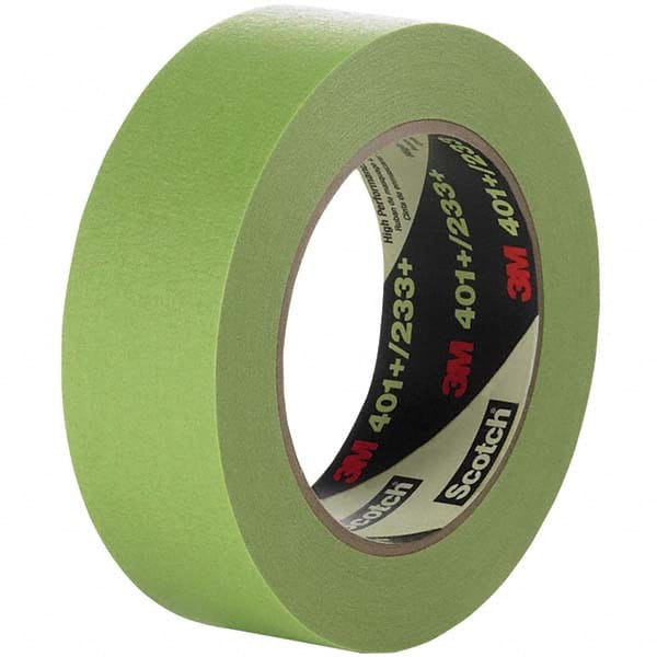 3M - 36mm Wide x 55 m x 6.7 mil Green Paper Masking Tape - Benchmark Tooling