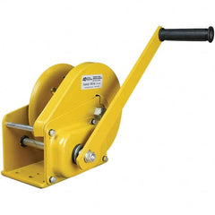 OZ Lifting Products - Winches Type: Brake Winch Line Pull Capacity (Lb.): 1,500 - Benchmark Tooling