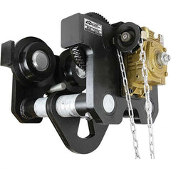 OZ Lifting Products - Trolleys Type: Geared Beam Trolley Load Capacity (Lb.): 40,000.000 - Benchmark Tooling