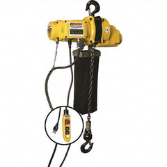 OZ Lifting Products - Electric Hoists Type: Electric Chain Hoist Load Capacity (Ton): 1 - Benchmark Tooling