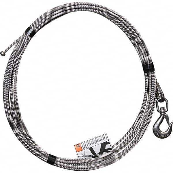 OZ Lifting Products - Crane Attachments Type: Stainless Steel Cable Assembly Load Capacity (Lb.): 1,200 - Benchmark Tooling