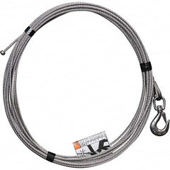 OZ Lifting Products - Crane Attachments Type: Stainless Steel Cable Assembly Load Capacity (Lb.): 1,200 - Benchmark Tooling