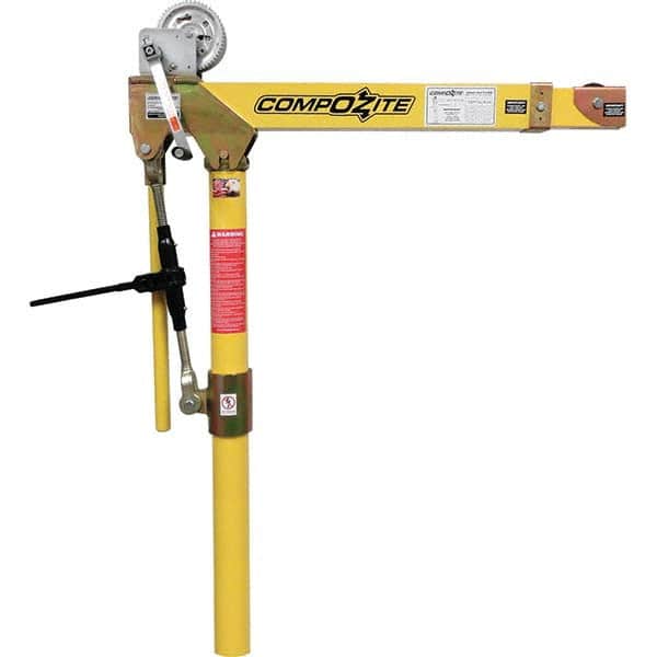 OZ Lifting Products - Davit Cranes Davit Crane Type: Spur Gear Capacity (Lb.): 1,200 - Benchmark Tooling