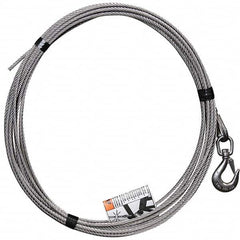 OZ Lifting Products - Crane Attachments Type: Stainless Steel Cable Assembly Load Capacity (Lb.): 1,200 - Benchmark Tooling