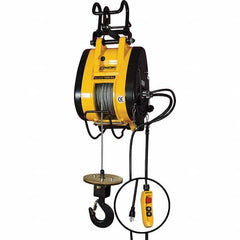 OZ Lifting Products - Electric Hoists Type: Wire Rope Hoist Load Capacity (Ton): 0.5 - Benchmark Tooling