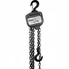 OZ Lifting Products - 1,000 Lb Capacity, 15' Lift Height, Chain Manual Hoist - Benchmark Tooling