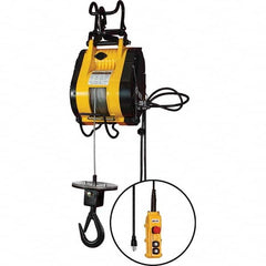 OZ Lifting Products - Electric Hoists Type: Wire Rope Hoist Load Capacity (Ton): 0.25 - Benchmark Tooling