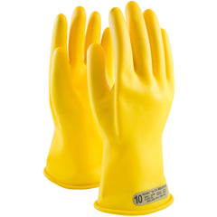 ‎170-00-11/9 - Novax - Natural Rubber Insulating Glove - Class 00 - 11″ - Yellow - Straight Cuff