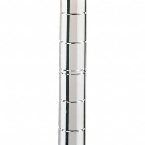 Metro - 1" Wide x 54" High x 1" Long Open Shelving Mobile Shelving Post - Benchmark Tooling