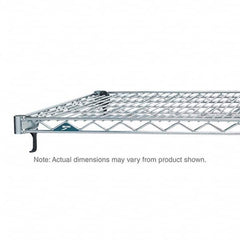 Metro - 30" Wide x 1" High x 21" Long Open Shelving Wire Shelf - Benchmark Tooling