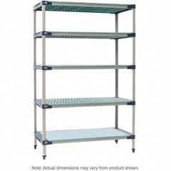 Metro - Plastic Shelving Type: Structural Plastic Open Shelving Shelf Capacity (Lb.): 2,000 - Benchmark Tooling