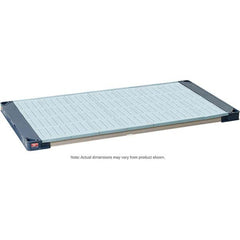 Metro - 48" Wide x 24" Long Open Shelving Shelf w/Grid Mat - Benchmark Tooling