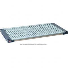 Metro - 48" Wide x 18" Long Open Shelving Shelf w/Grid Mat - Benchmark Tooling