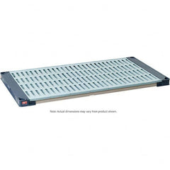 Metro - 48" Wide x 21" Long Open Shelving Shelf w/Grid Mat - Benchmark Tooling