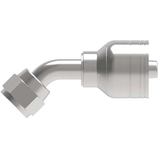 Eaton - Hydraulic Hose Fittings & Couplings Type: Female JIC Swivel, 45 Degree Elbow Hose Diameter: 1-5/16 (Inch) - Benchmark Tooling