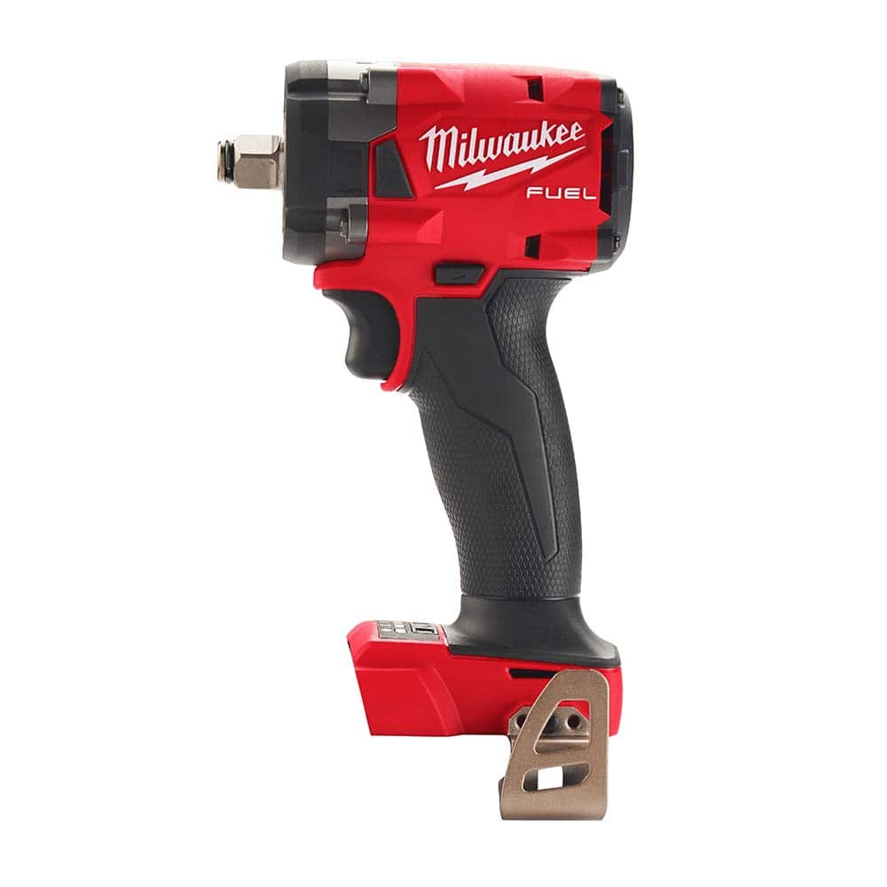 Milwaukee Tool - Cordless Impact Wrenches & Ratchets Voltage: 18.00 Drive Size (Inch): 1/2 - Benchmark Tooling