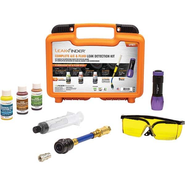 Leak Finder - Automotive Leak Detection Kits Type: A/C Dye Injection Kit Applications: A/C Systems - Benchmark Tooling