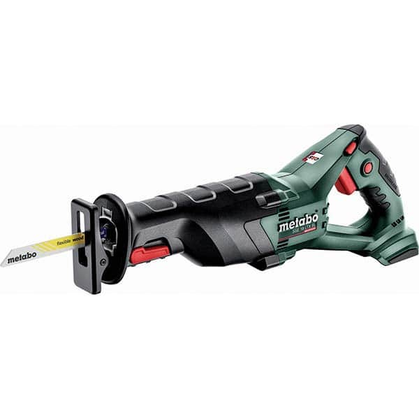 Metabo - Cordless Reciprocating Saws Voltage: 18.00 Battery Chemistry: Lithium-Ion - Benchmark Tooling