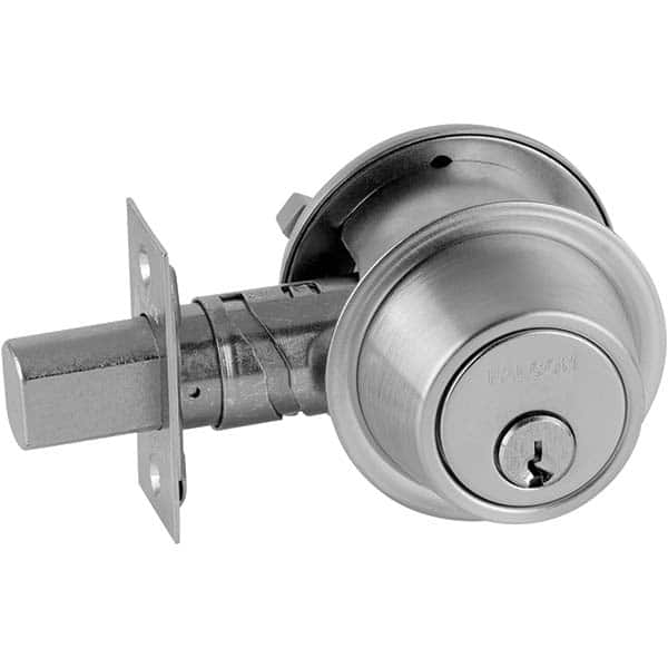 Falcon - Deadbolts Type: Single Cylinder Door Thickness Range: 1-5/8-2 - Benchmark Tooling